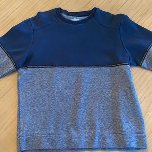 Grey Adidas Golf Adicross Crew Neck Jacket